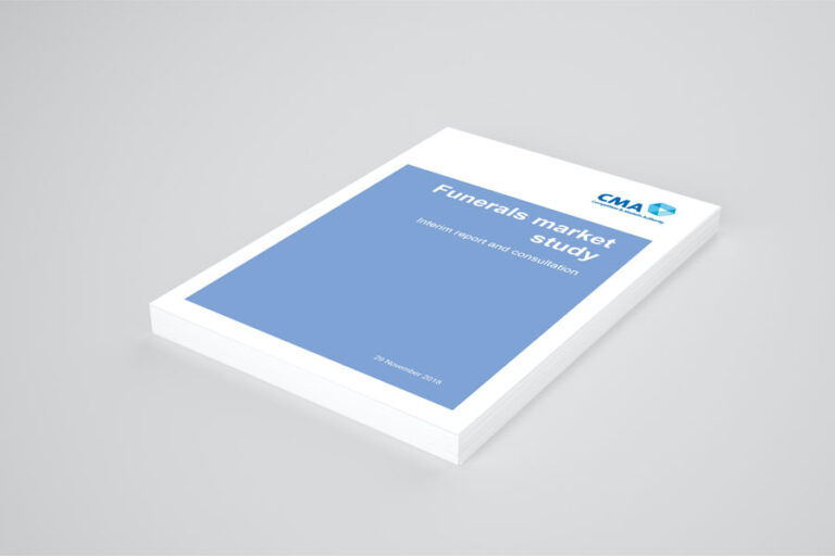 CMA funerals market study