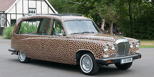 Leopard Print Hearse